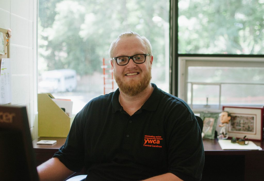 Jeff Nerret at Desk