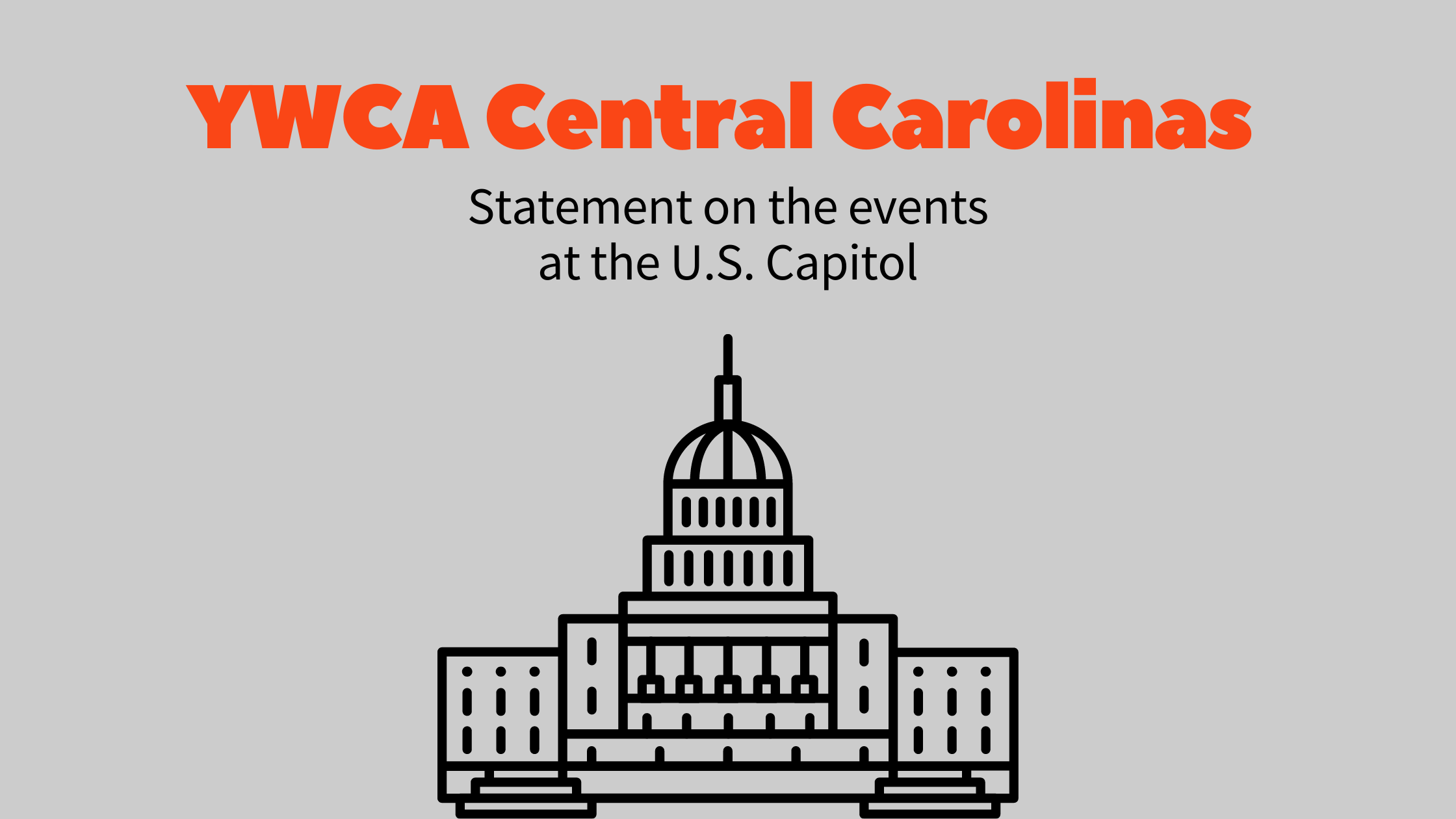 Read more about the article YWCA Central Carolinas condemns domestic terrorism at the US Capitol